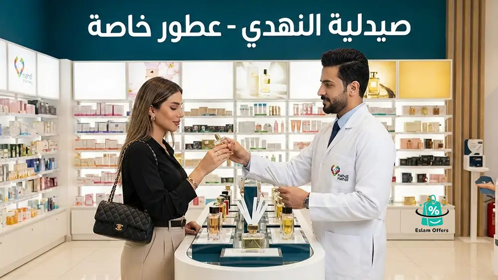 تجربة عطور صيدلية النهدي